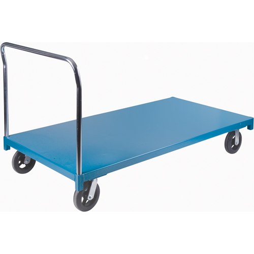 Heavy-Duty Platform Truck, 72" L x 36" W, 2000 lbs. Capacity, Rubber Casters Chandler Sales