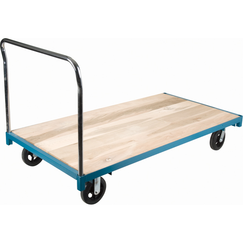Heavy-Duty Platform Truck, 72" L x 36" W, 2000 lbs. Capacity, Rubber Casters Chandler Sales