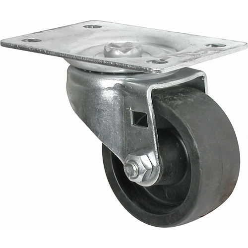 Roulette &agrave; usage l&eacute;ger, Pivotant, 2-1/2" (63,5 mm), Polyol&eacute;fine, 200 lb (91 kg) Chandler Sales