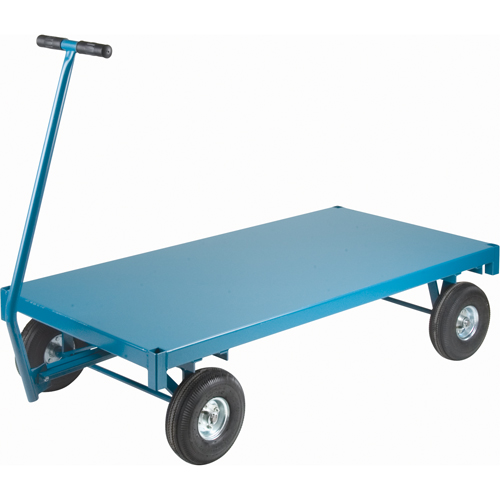 Platform Trucks - Ergonomic Platform Wagon Trucks, 30" W x 60" L, 1000 lbs. Capacity Chandler Sales