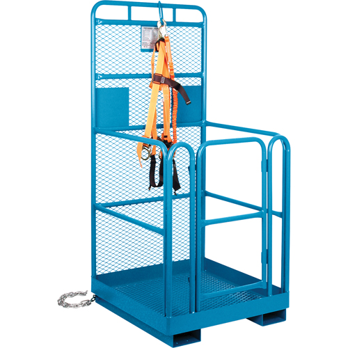 High Work Maintenance Platform, 36" W x 36" D x 72" H, 1000 lbs. Capacity, Steel Chandler Sales