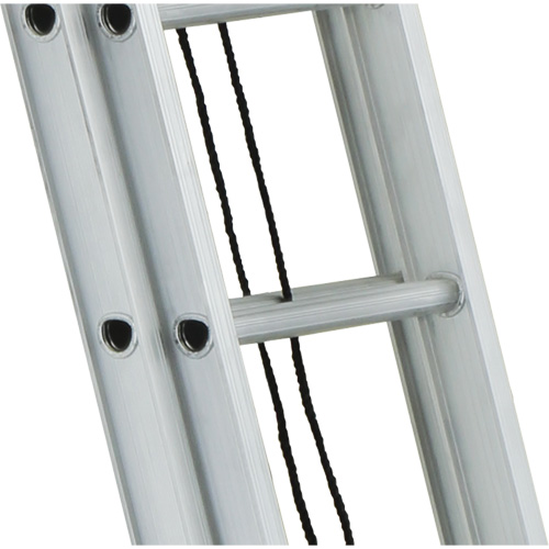 Industrial Heavy-Duty Straight Ladders, 8', Aluminum, 300 lbs., CSA Grade 1A Chandler Sales