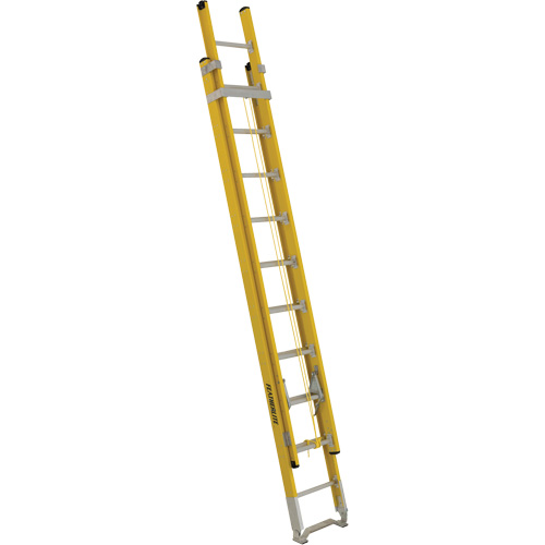 Industrial Heavy-Duty Extension Ladders (6200 Series), 375 lbs. Cap., 17' H, Grade 1AA Chandler Sales