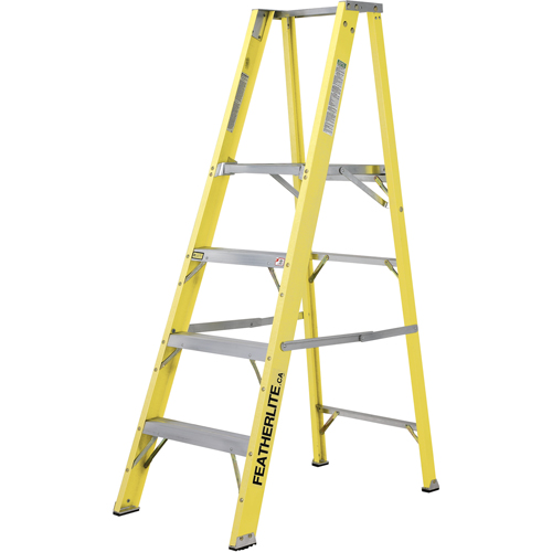 Industrial Heavy-Duty Platform Stepladders (6500 Series), 8', 300 lbs. Cap. Chandler Sales