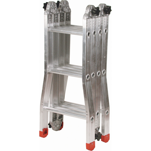 &eacute;chelles articul&eacute;es &agrave; usage industriel, 6', Aluminium, Capacit&eacute; de 250 lb, ANSI 1, CSA 1 Chandler Sales