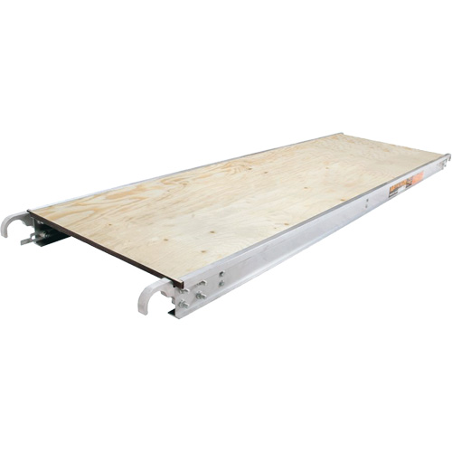 Plateformes de travail - Plancher en contreplaqu&eacute;, Bois, 7' lo x 24" la Chandler Sales