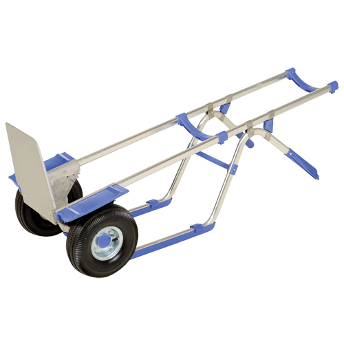 Ergonomic Hand Truck, Combination Handle, Aluminum, 52" Height, 350 lbs. Capacity Chandler Sales