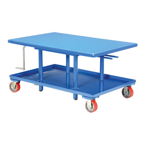 Post Lift Table, 42" L x 30" W, Steel, 2000 lbs. Capacity Chandler Sales