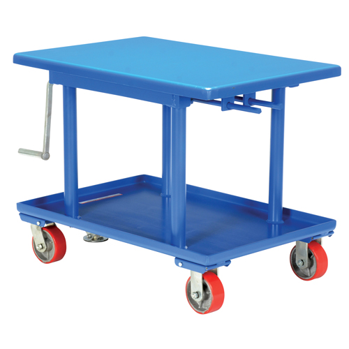 Table &eacute;l&eacute;vatrice hydraulique, 24" lo x 36" la, Acier, Capacit&eacute; 2000 lb Chandler Sales