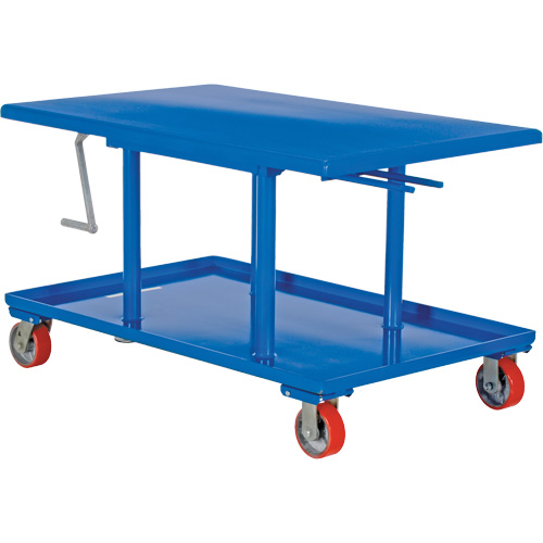 Post Lift Table, 42" L x 30" W, Steel, 2000 lbs. Capacity Chandler Sales