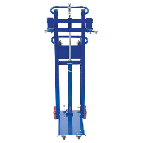 Empileur &agrave; plateforme, M&eacute;canisme Pompe au pied, Capacit&eacute; de 750 lb, Levage max de 52" Chandler Sales