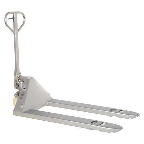 Pallet Truck, Stainless Steel, 48" L x 27" W, 5500 lbs. Capacity Chandler Sales