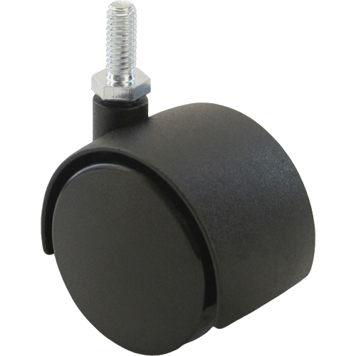 Twin Wheel Caster (300/400 Series), Swivel, 2" (51 mm) Dia., 75 lbs. (34 kg.) Capacity Chandler Sales