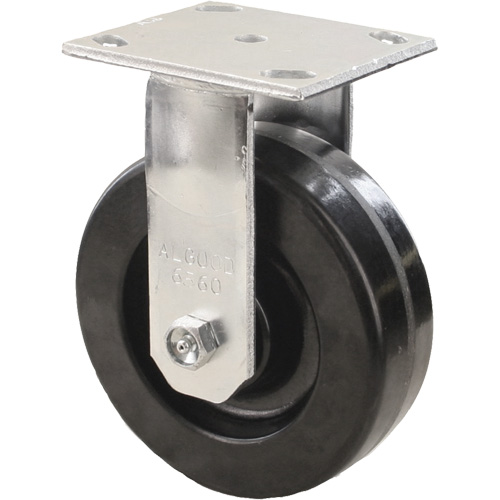 Roulettes robustes EMaxx &agrave; cheville, Fixe, 6" (152,4 mm), Ph&eacute;nolique, 1200 lb (544,3 kg) Chandler Sales
