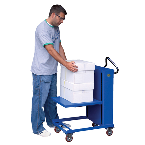 Plateformes auto-&eacute;l&eacute;vatrices, 20" lo x 20" la, Acier, Capacit&eacute; 230 lb Chandler Sales