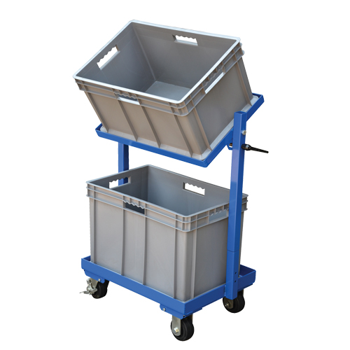 Chariot &agrave; cueillette, Acier, 30-11/16" la x 19-1/4" p, 2 tablettes, Capacit&eacute; 200 lb Chandler Sales