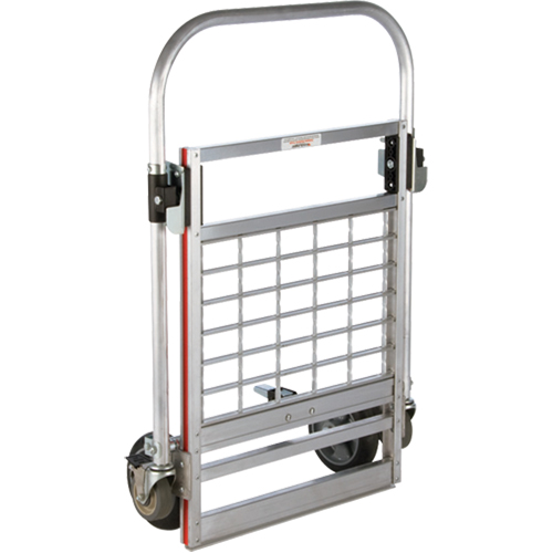 Four Wheel Folding Platform Truck, Aluminum, 750 lbs., 31" L x 23-1/4" W, 39" High Chandler Sales