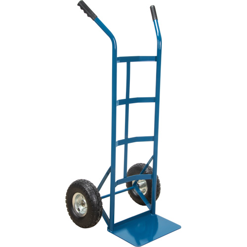 All-Welded Hand Truck, Dual Handle, Steel, 46" Height, 600 lbs. Capacity Chandler Sales