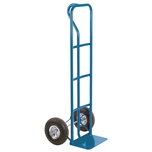 All-Welded Hand Truck, P-Handle Handle, Steel, 51" Height, 600 lbs. Capacity Chandler Sales