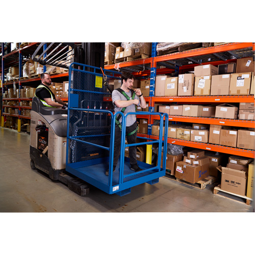 High Work Maintenance Platform, 48" W x 48" D x 72" H, 1000 lbs. Capacity, Steel Chandler Sales