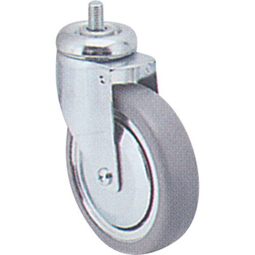 Roulette zingu&eacute;e, Pivotant, Diam&egrave;tre 4" (102 mm), Capacit&eacute; 200 lb (91 kg) Chandler Sales