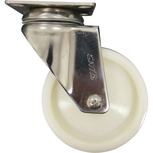 Caster, Swivel, 4" (101.6 mm), Nylon, 200 lbs. (91 kg.) Chandler Sales