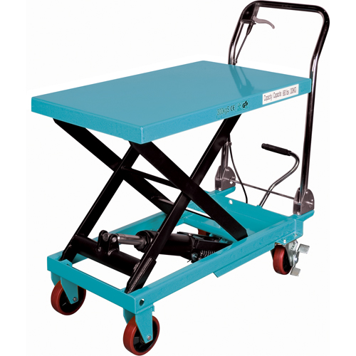 Heavy-Duty Hydraulic Scissor Lift Table, 32" L x 19-3/4" W, Steel, 660 lbs. Capacity Chandler Sales