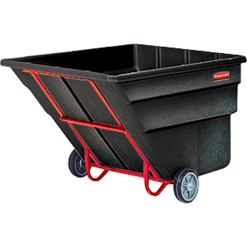 Chariot basculeur en acier, Poly&eacute;thyl&egrave;ne, 2 vg³, Capacit&eacute; de charge de 2300 lb Chandler Sales