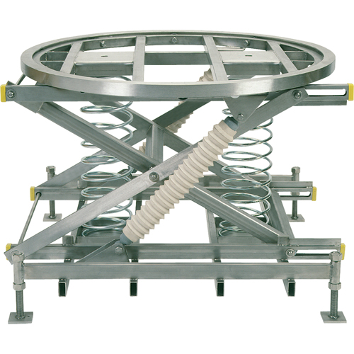 Spring-Operated Pallet Lifters - Pallet Pal&reg;, 43-5/8" L x 43-5/8" W, 4500 lbs. Cap. Chandler Sales