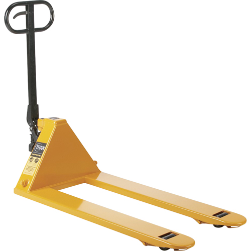 Titan Pallet Trucks, Steel, 36" L x 20.5" W, 5500 lbs. Capacity Chandler Sales
