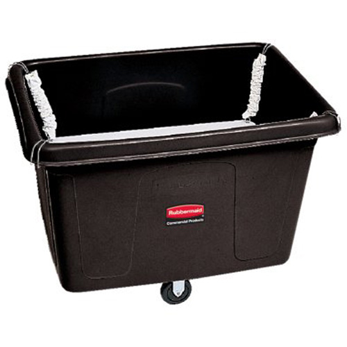Cube Truck with Spring Platform, Polyethylene, 44-1/16" L x 31" W x 32-1/2" H, 14 cu.ft. Volume, 500 lbs. Capacity Chandler Sales
