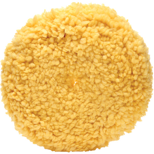 Hookit Polishing Pad, 9" Dia., Wool Blend Chandler Sales