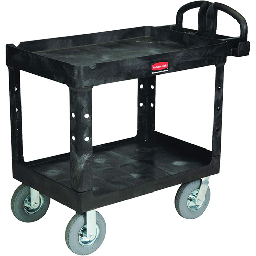 Chariot utilitaire robuste, 2 tiers, 25-1/4" x 37-1/8 x 36-3/8", Capacit&eacute; 500 lb Chandler Sales