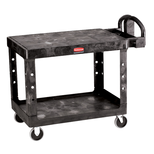 Chariot utilitaire robuste a/tablette plate - 4525-00, 2 tiers, 25-7/8" x 33-3/10" x 43-9/10", Capacit&eacute; 500 lb Chandler Sales