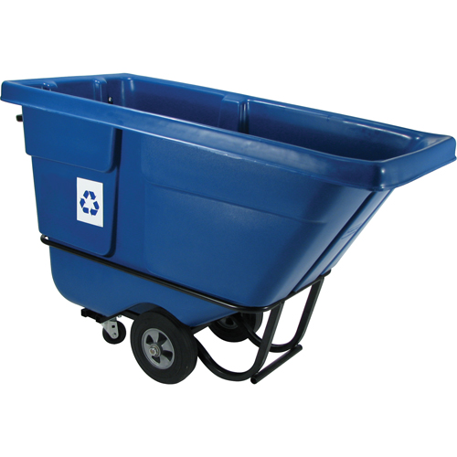 Tilt Truck, Polyethylene, 1/2 cu. yd., 850 lbs. Load Capacity Chandler Sales