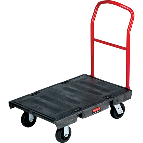 Heavy-Duty Platform Truck, 36" L x 24" W, 1000 lbs. Cap., Rubber Wheels Chandler Sales