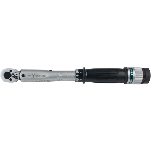 Cl&eacute; dynamom&eacute;trique JTW-1425, &agrave; cliquer, Entraînement 1/4" carr&eacute;, 40 - 250 lb-pi Chandler Sales