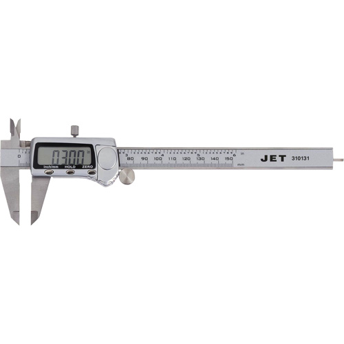 JEDC-6 Compas d'&eacute;paisseur num&eacute;rique premi&egrave;re qualit&eacute;, 0" - 6" (0 mm - 150 mm) gamme de mesure Chandler Sales