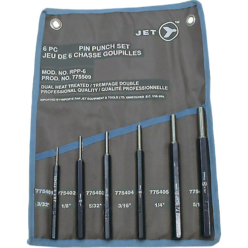 PP-6S Pin Punch Set, 6 Pieces Chandler Sales
