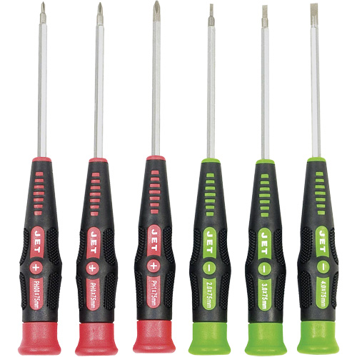 JPSD-6 Precision Screwdriver Set, 6, Magnetic Chandler Sales