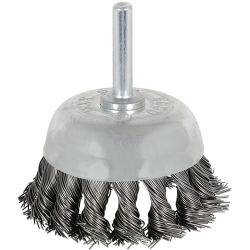 8046 Shaft Mounted Knot Twisted Cup Brush, 1-1/8" Dia. Chandler Sales