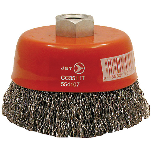 Brosse boisseau NC &agrave; fils cr&ecirc;p&eacute;s haute performance de premi&egrave;re qualit&eacute; CC3511T Chandler Sales