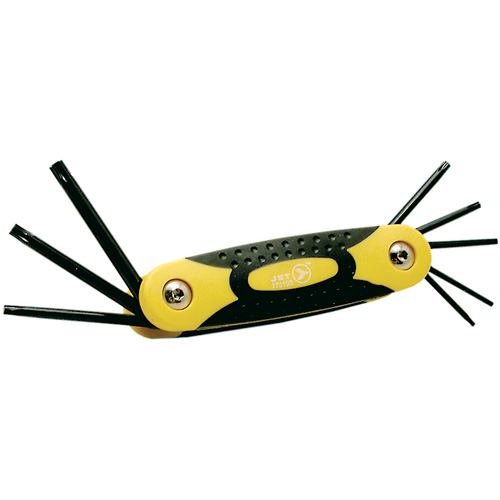 Jeu de cl&eacute;s pliables, 8 mcx, Torx Chandler Sales