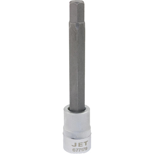 Douille &agrave; embout, Hexagonale, 10 mm x 4" lo, Prise 3/8" Chandler Sales