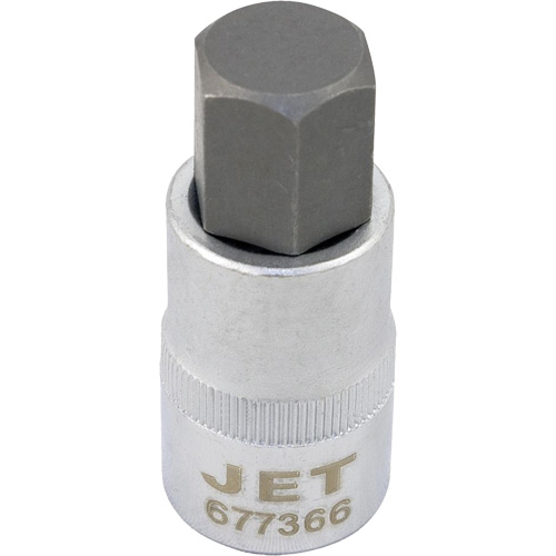 Douille &agrave; embout, Hexagonale, 12 mm x 2" lo, Prise 1/2" Chandler Sales