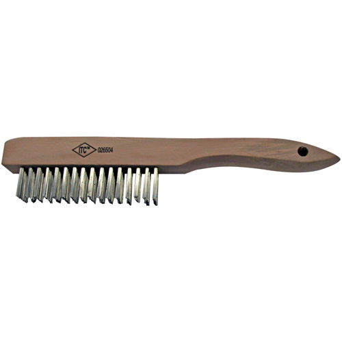Brosse &agrave; r&eacute;curer, Acier inoxydable, 4 x 16 rangs de fils Chandler Sales