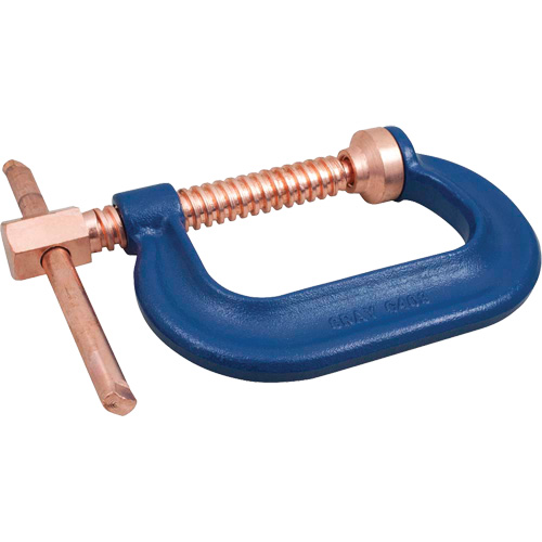 Serre-joint forg&eacute; robuste, Capacit&eacute; de 6" (152 mm), Profondeur de gorge de  Chandler Sales