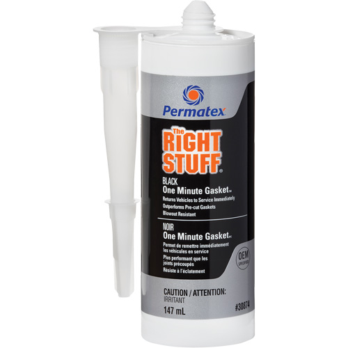 The Right Stuff&reg; Gasket Maker, Cartridge, Black Chandler Sales