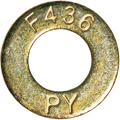 Structural Washer, 7/8", Yellow Zinc Chandler Sales