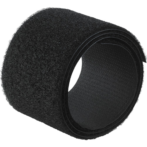 Flame-Resistant Fastener, Loop, 50 yds x 3/4", Sew-On, Black Chandler Sales